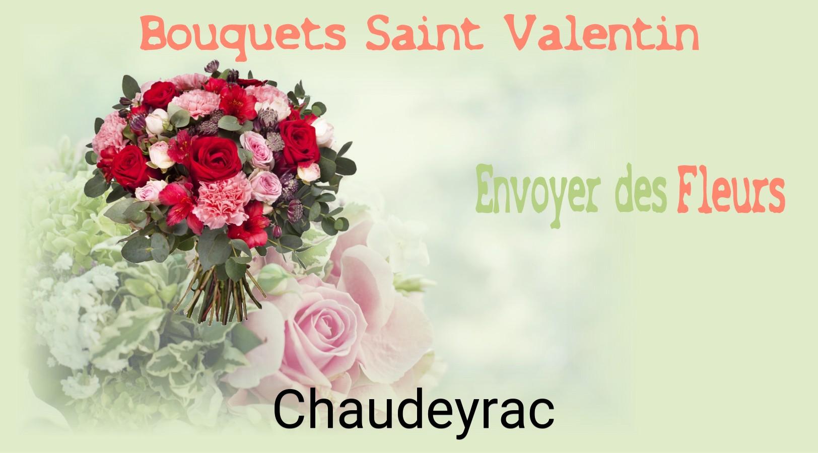 Roses de Saint-Valentin livrées à Chaudeyrac